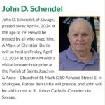 Remembering John D. Schendel - Bredahl Plumbing